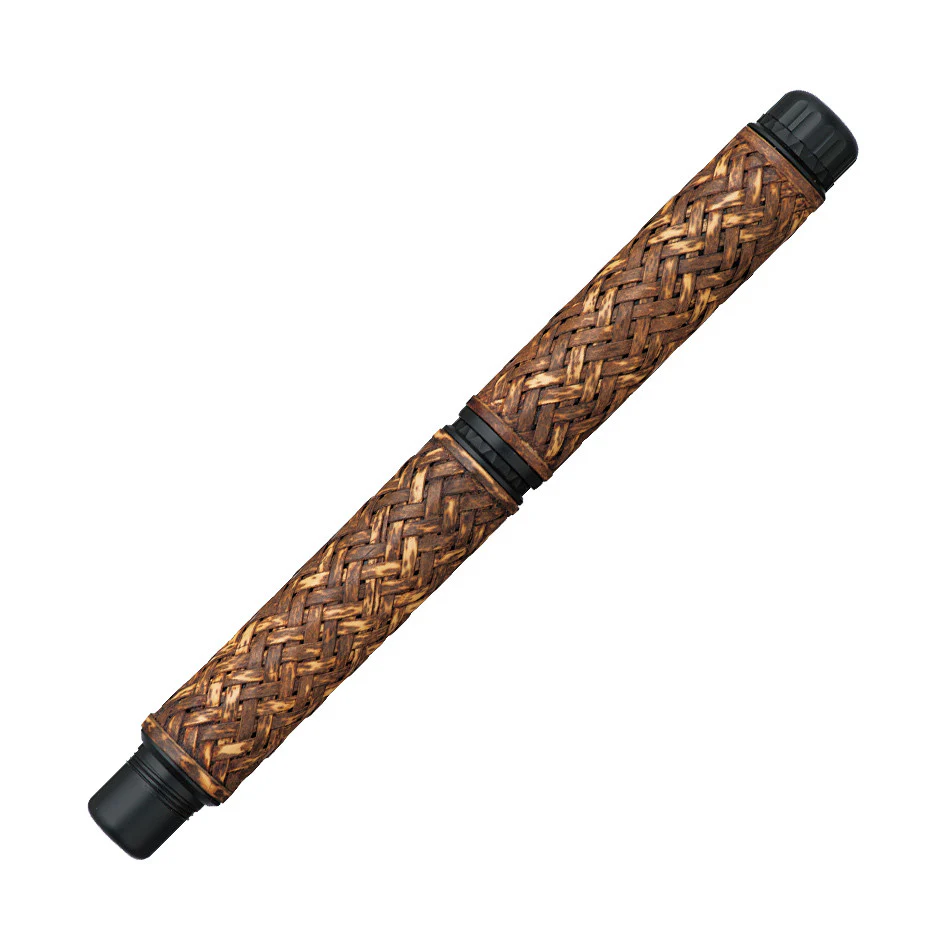 Platinum Izumo Bamboo Yokoajiro Weave Fountain Pen - Image 2