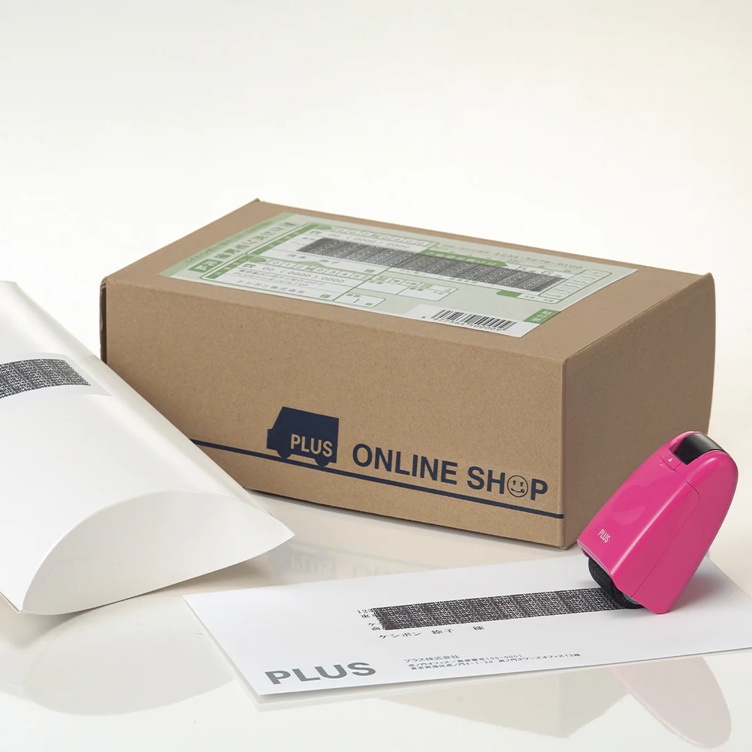 PLUS Camouflage Roller Stamp Pink - Image 4