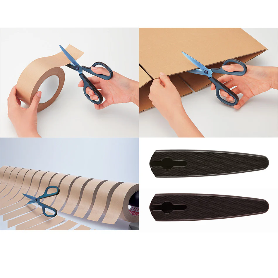 PLUS Fitcut Curve Scissors Premium Titanium-Coated Blue - Image 3
