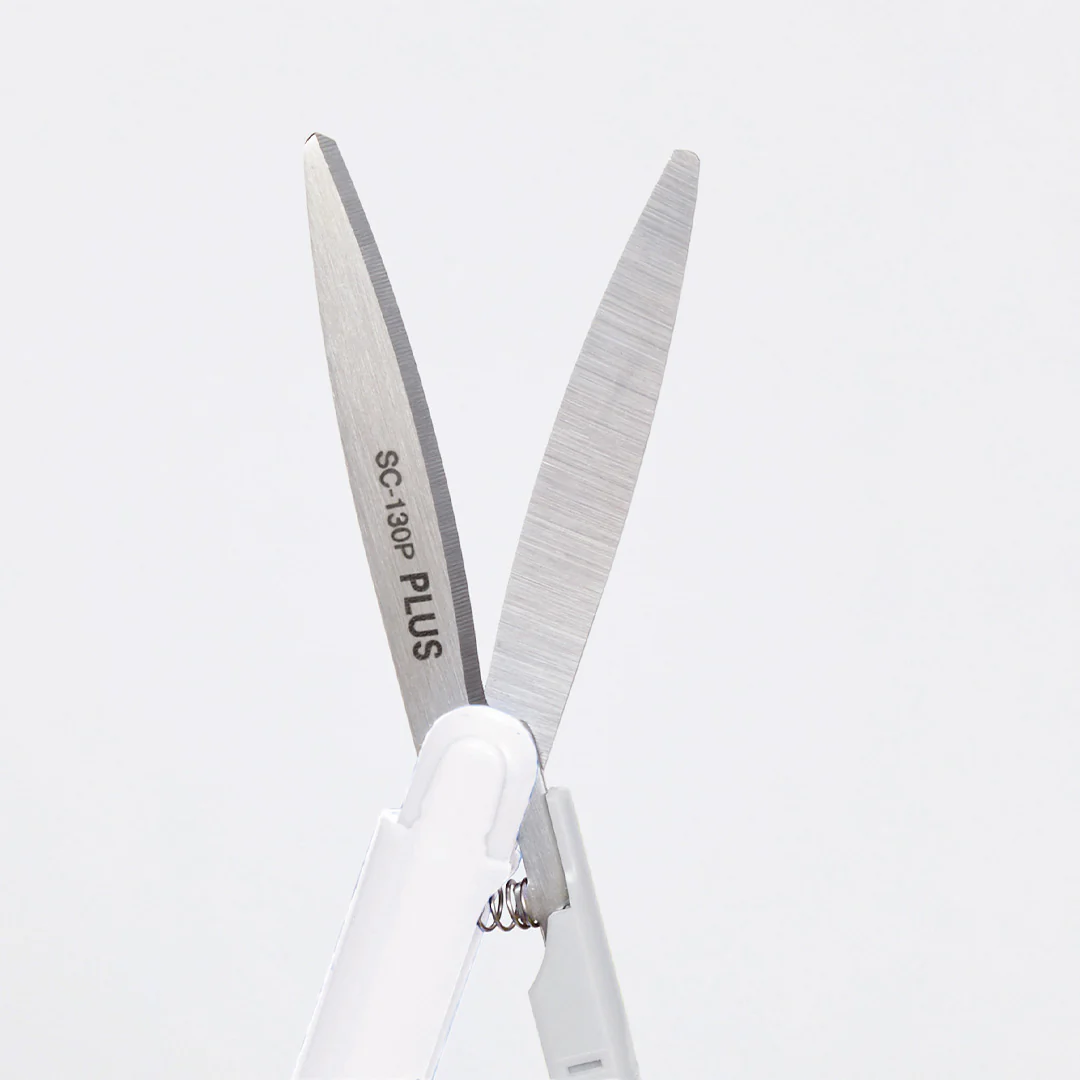 PLUS Pocket Scissors White - Image 5