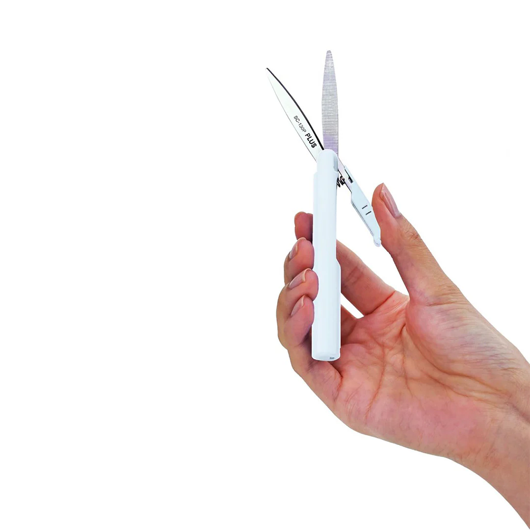 PLUS Pocket Scissors White - Image 6