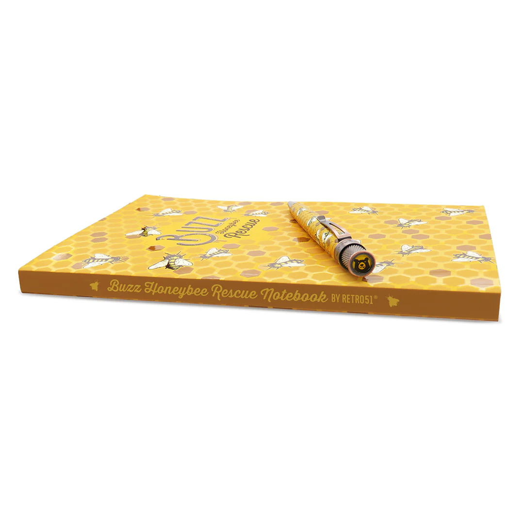 Retro 51 'Buzz' Honeybee Rescue Classic Notebook - Image 3