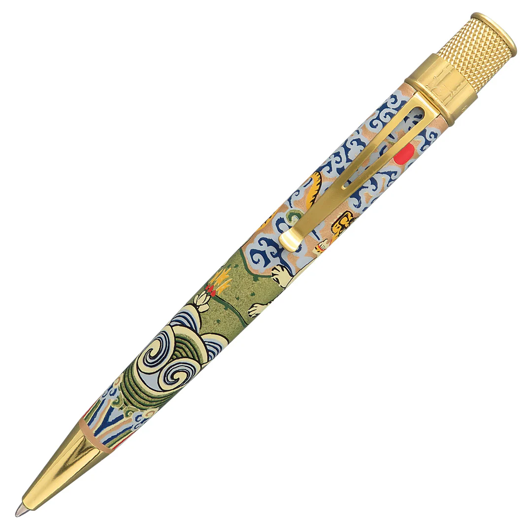 Retro 51 Metropolitan Chinese Tiger Rank Badge Rollerball Pen - Image 2