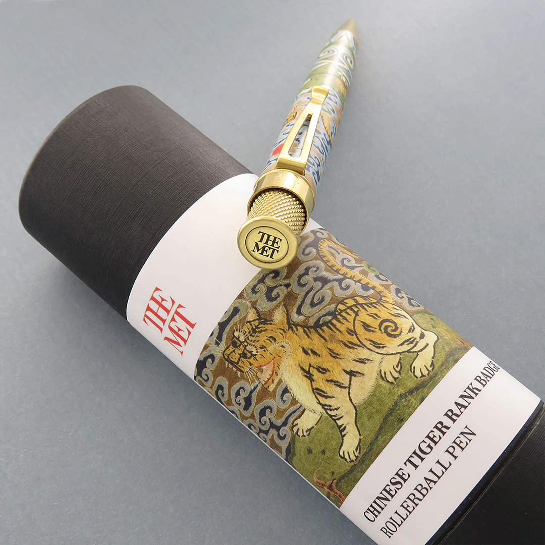 Retro 51 Metropolitan Chinese Tiger Rank Badge Rollerball Pen - Image 4