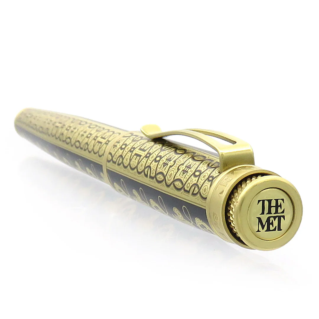 Retro 51 Metropolitan Tudor Armour Tornado Fountain Pen 1.5mm stub nib - Image 3