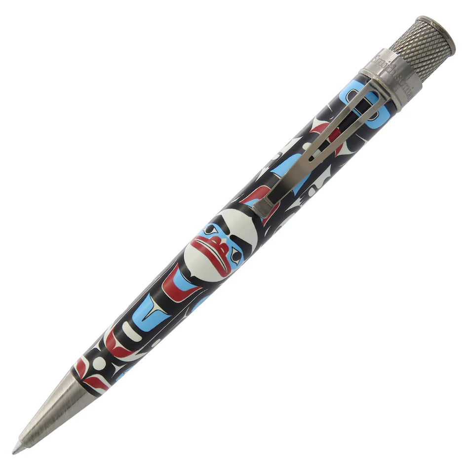 Retro 51 Smithsonian Rollerball Pen Raven Steals The Sun