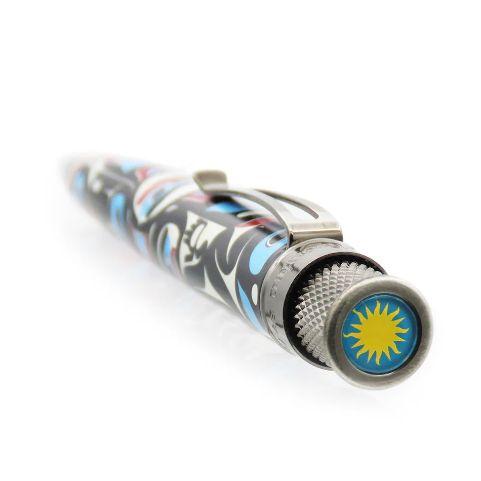 Retro 51 Smithsonian Rollerball Pen Raven Steals The Sun - Image 4