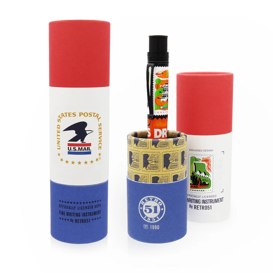 Retro 51 Tornado Big Shot Rollerball Pen USPS Dragons