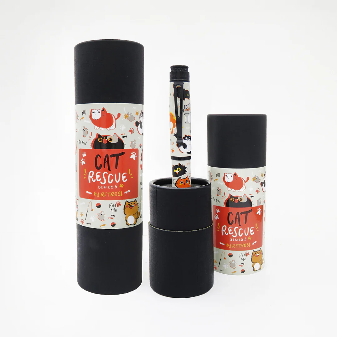 Retro 51 Tornado Fountain Pen Cat Rescue #5 - Image 2