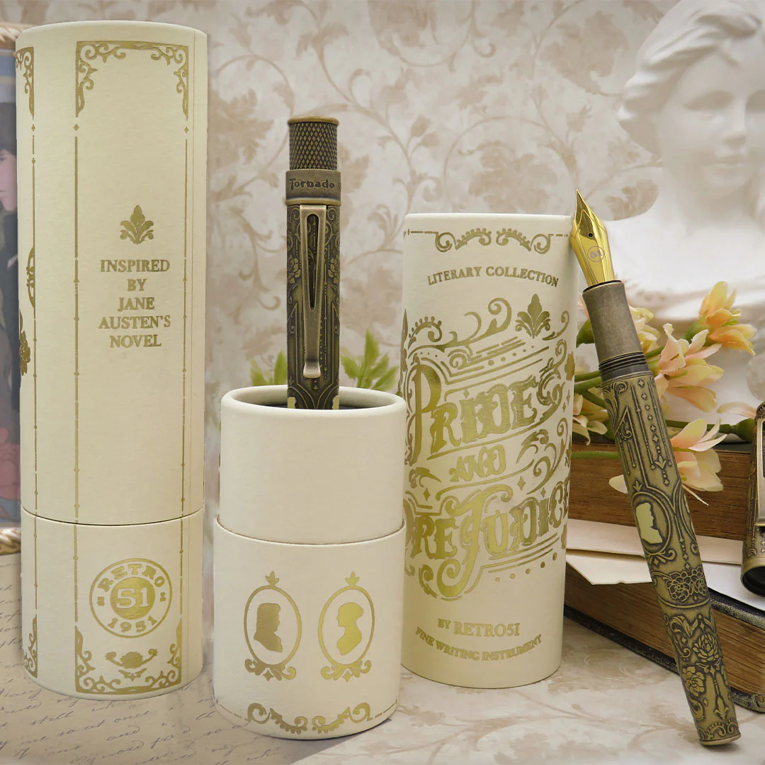 Retro 51 Tornado Rollerball Pen Pride and Prejudice - Image 3