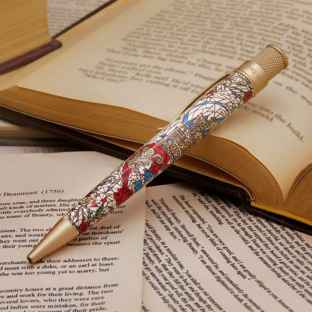 Retro 51 Tornado Literary Collection Rollerball Pen Beauty and The Beast - Image 2
