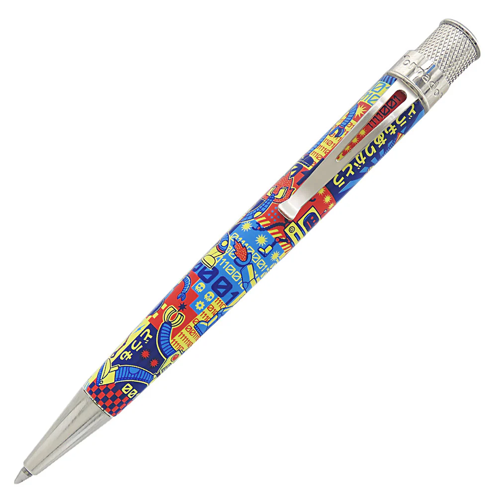 Retro 51 Tornado Popper Rollerball Pen ROBOT01 Limited Edition - Image 4
