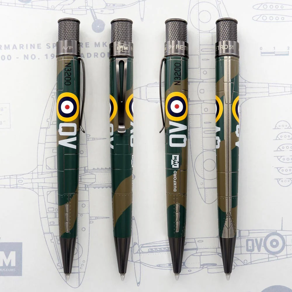 Retro 51 Tornado Rollerball Pen Imperial War Museum Spitfire - Image 2