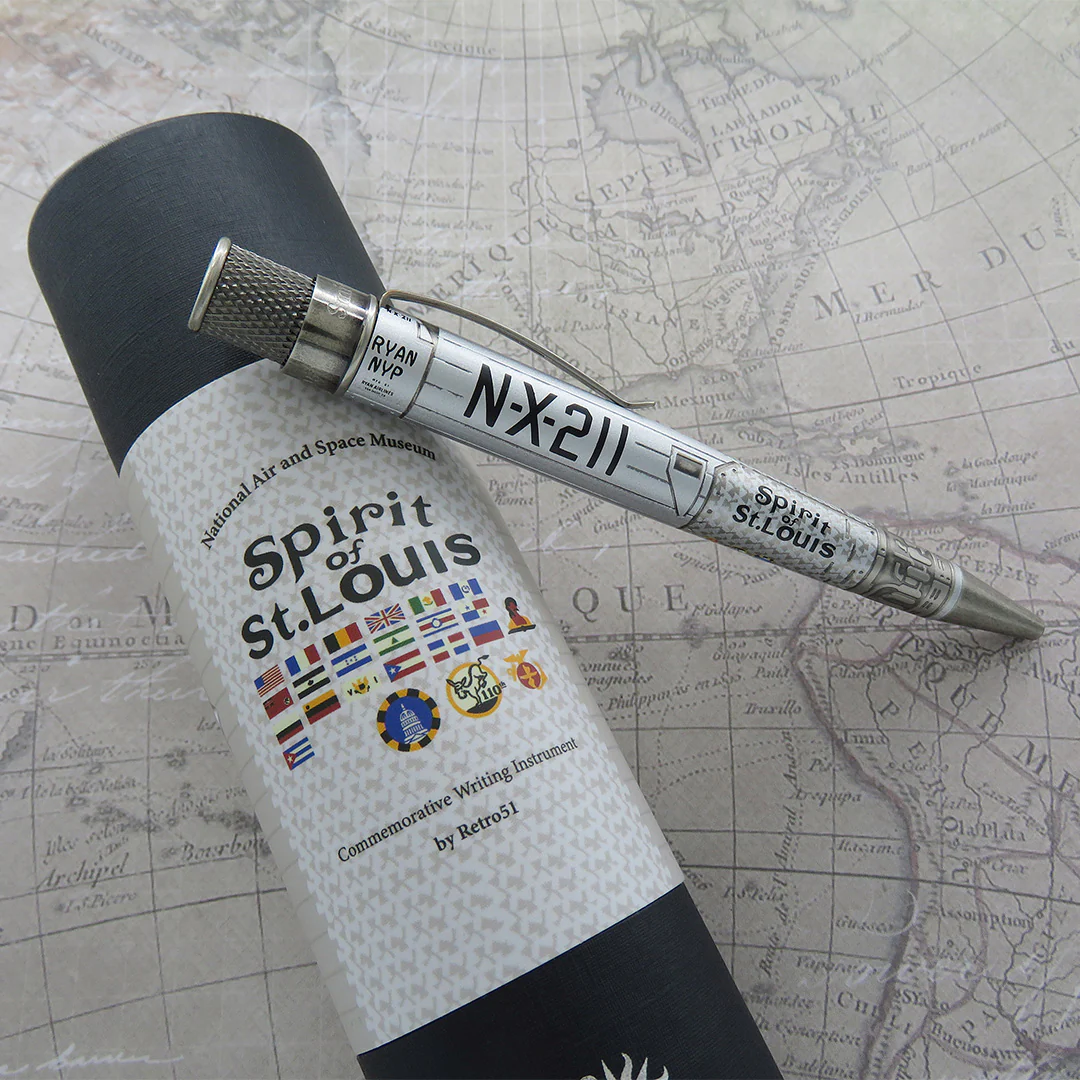 Retro 51 Smithsonian Tornado Rollerball Pen Spirit of St. Louis - Image 2
