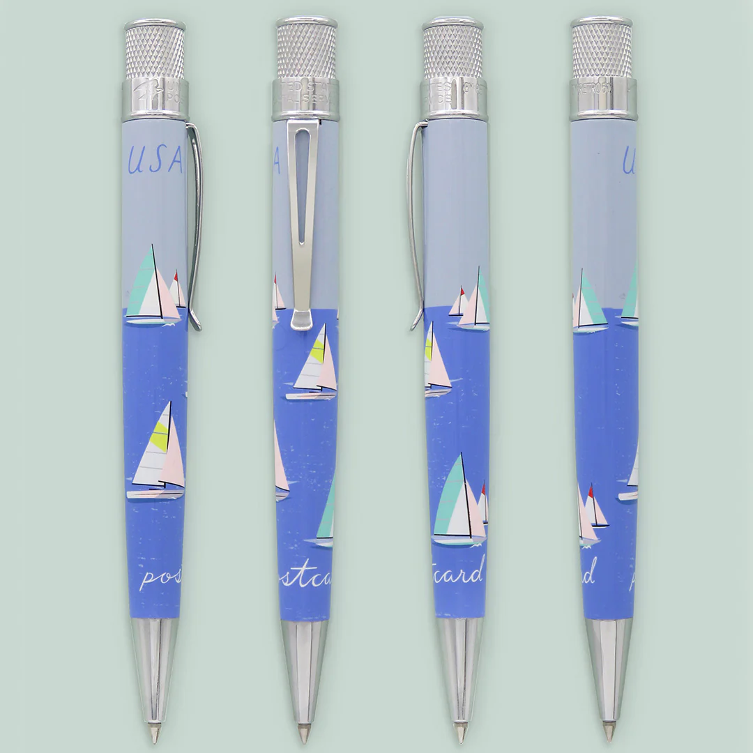 Retro 51 Tornado Rollerball Pen USPS Sailboats 2023 - Image 2