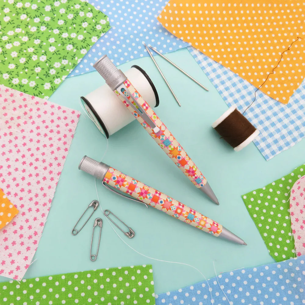 Retro 51 Tornado Vintage Metalsmith Rollerball Patchwork - Image 2