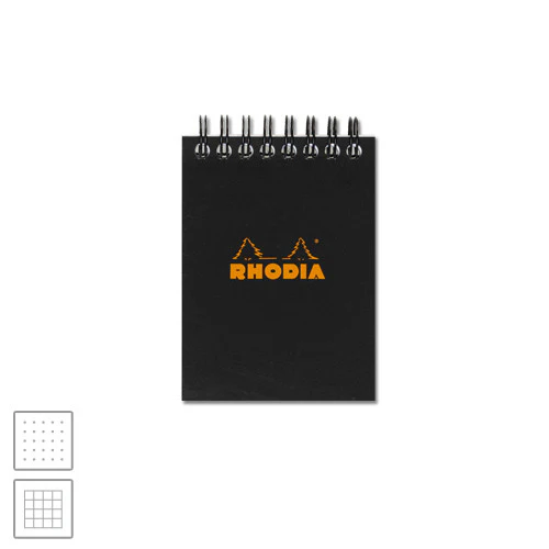 Rhodia Classic Wirebound Notepad A7 (75 x 105)