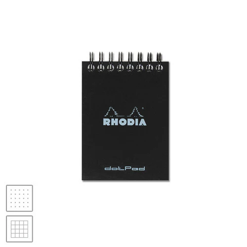 Rhodia Classic Wirebound Notepad A7 (75 x 105) - Image 4