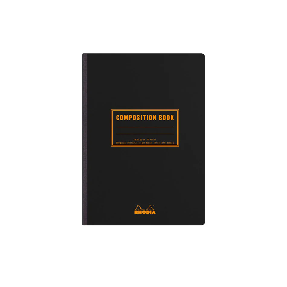 Rhodia Composition Book A5 Black