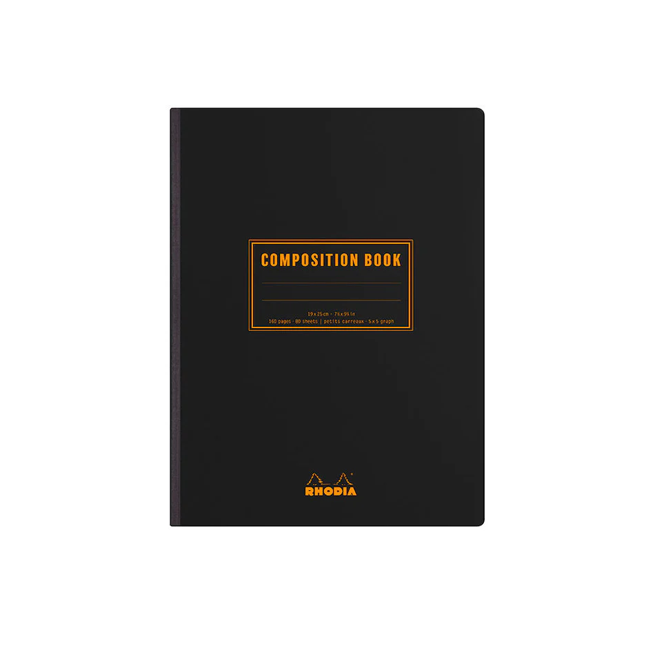 Rhodia Composition Book B5 Black