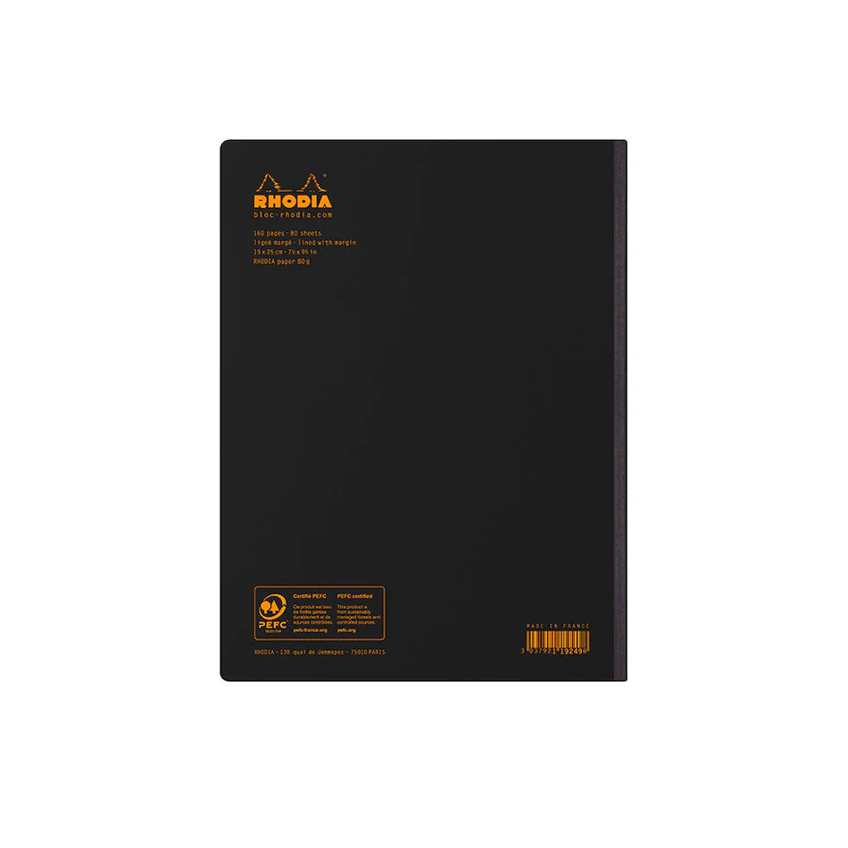 Rhodia Composition Book B5 Black - Image 2
