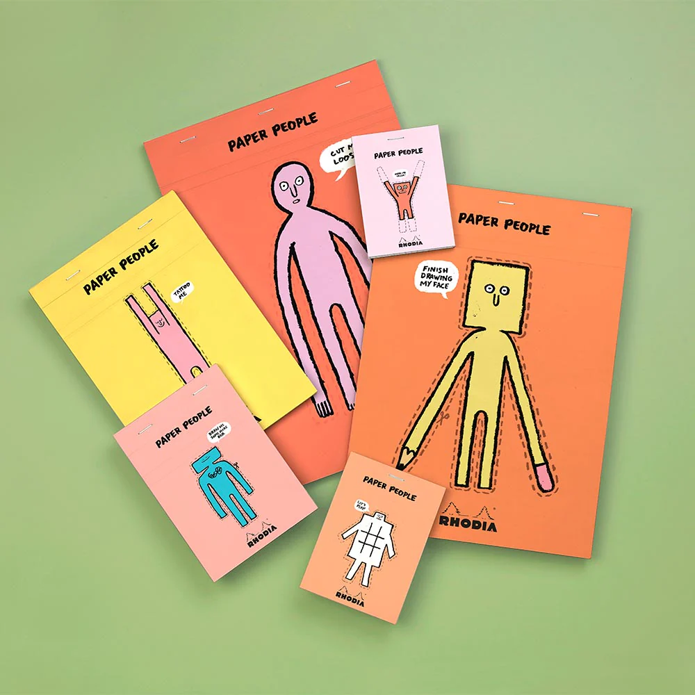 Rhodia N°12 Stapled Pad 90th Anniversary Rhodia x Jean Jullien - Image 2