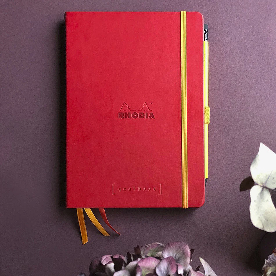 Rhodia Rhodiarama Hardcover Goalbook A5 Chocolate - Image 3