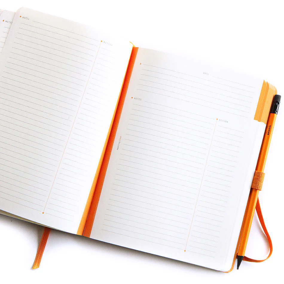 Rhodia Rhodiarama Meeting Book A5 Poppy - Image 4