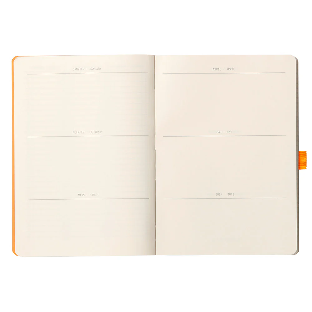 Rhodia Rhodiarama Softcover Goalbook A5 Orange - Image 3