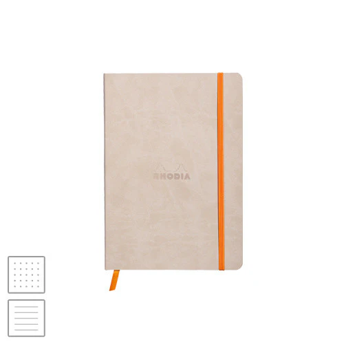 Rhodia Rhodiarama Softcover Notebook A5 (148 x 210) Beige