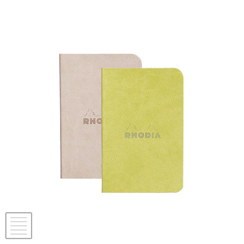 Rhodia Rhodiarama Softcover Notebook Twin Pack A7 (70 x 105) - Image 2