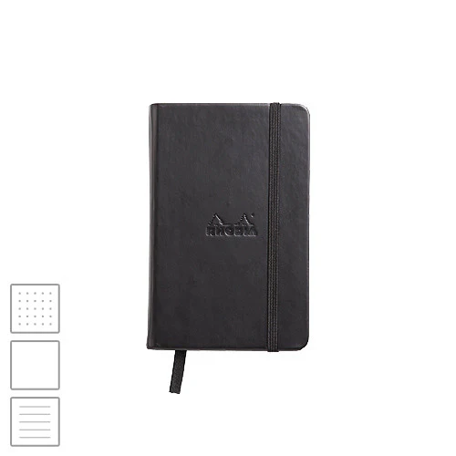 Rhodia 'Webbie' Webnotebook A6 (90 x 140) Black