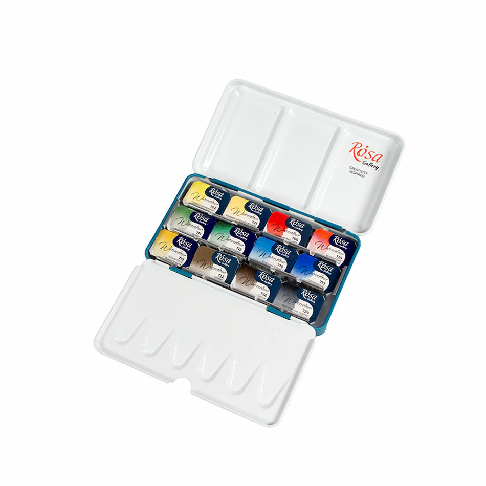 Rosa Watercolour Full Pan Classic Set of 12 - Image 2