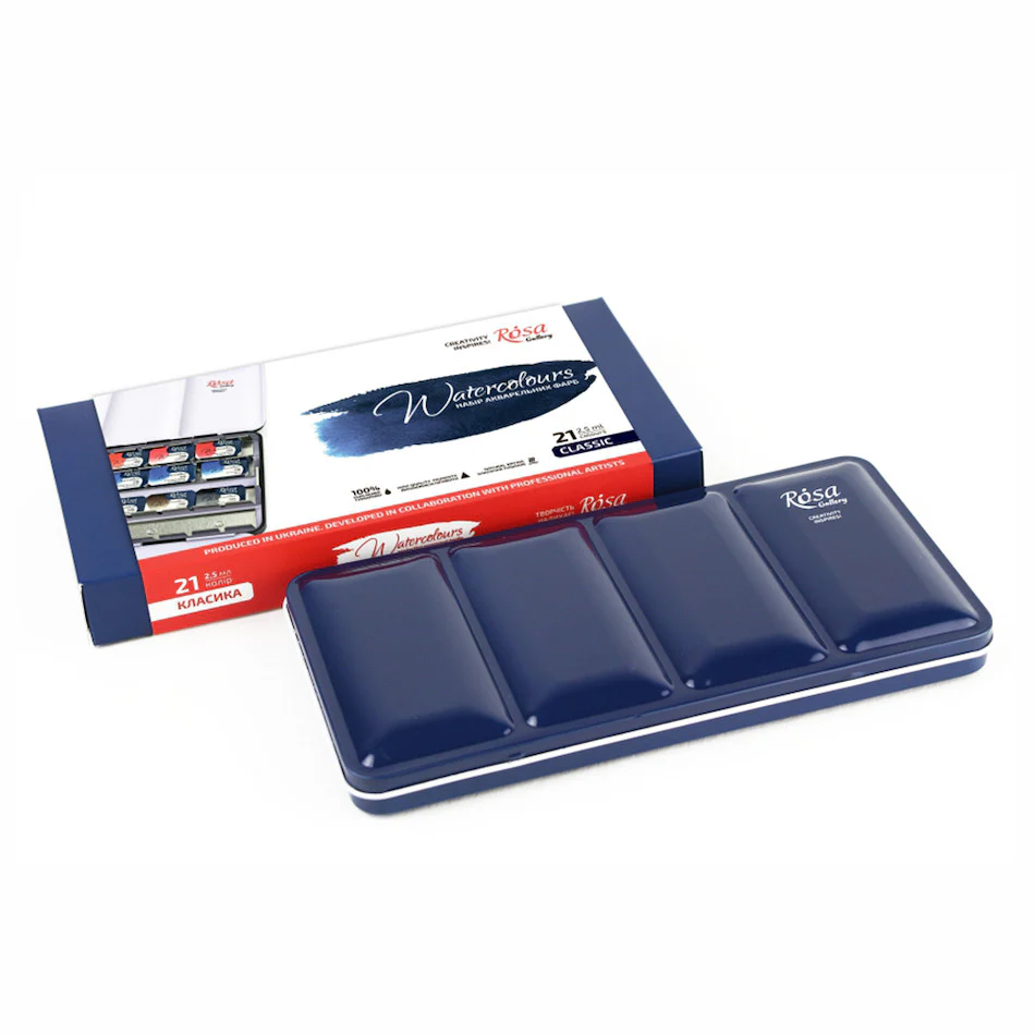 Rosa Watercolour Full Pan Classic Set of 21