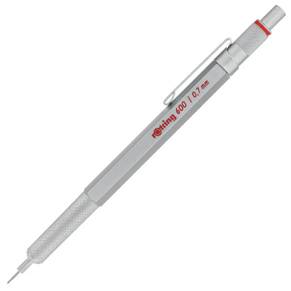 rotring 600 Drafting Pencil Silver - Image 2