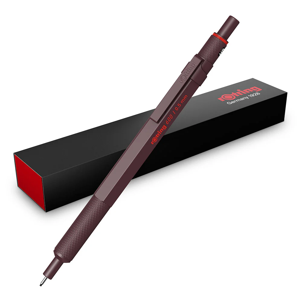 rotring 600 Mechanical Pencil Chocolate Truffle 0.5mm - Image 3