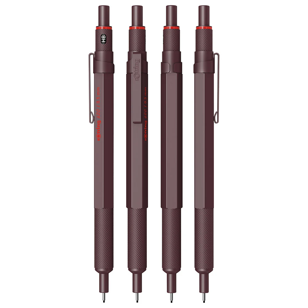 rotring 600 Mechanical Pencil Chocolate Truffle 0.5mm - Image 4
