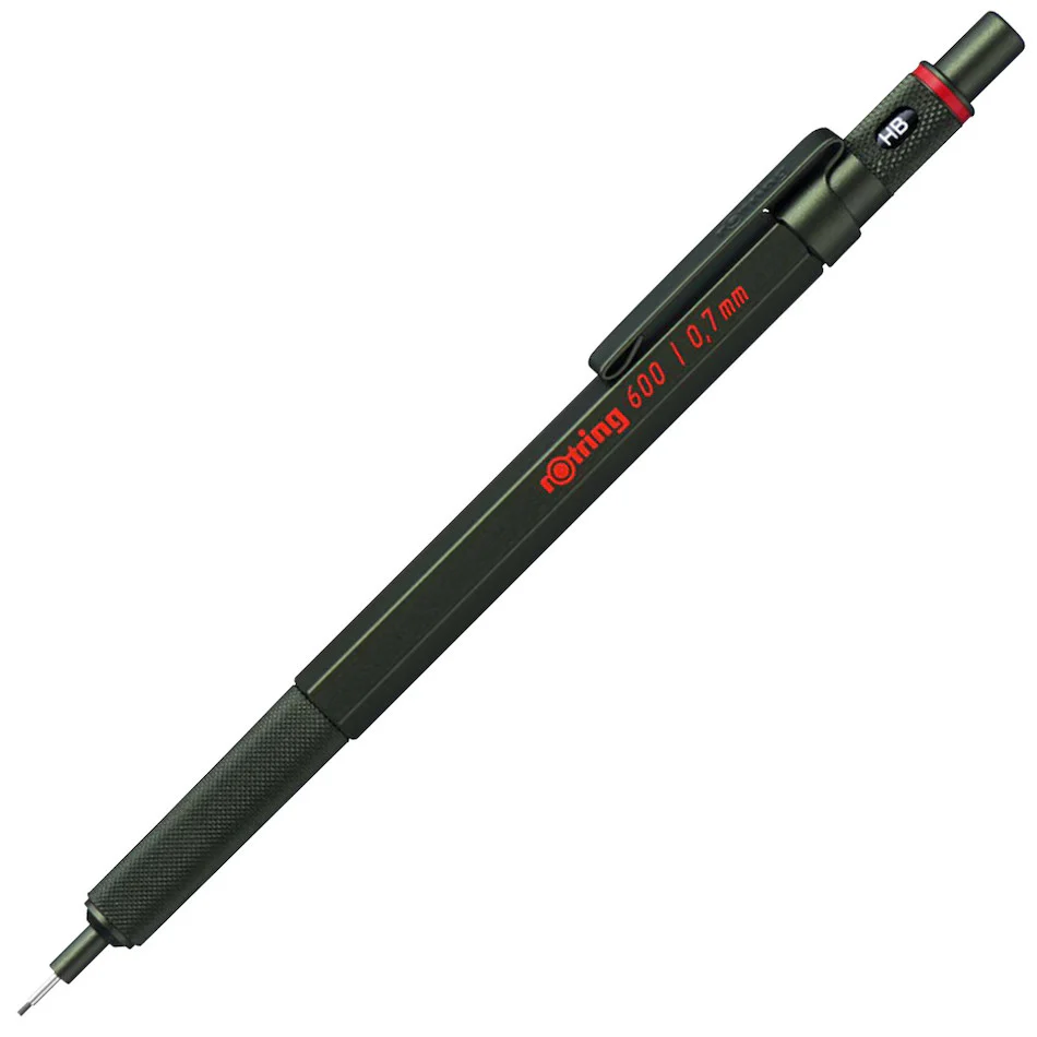 rotring 600 Mechanical Pencil Green 0.7mm