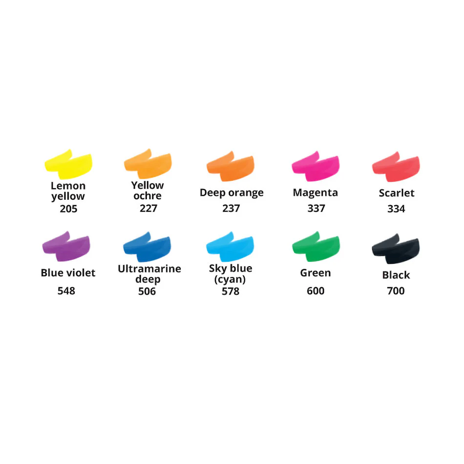 Royal Talens Ecoline Brush Pens Set of 10 - Image 2