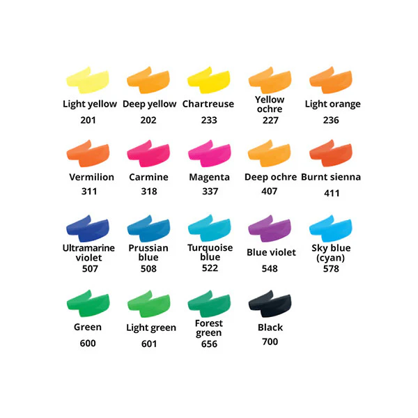 Royal Talens Ecoline Brush Pens Set of 20 - Image 4
