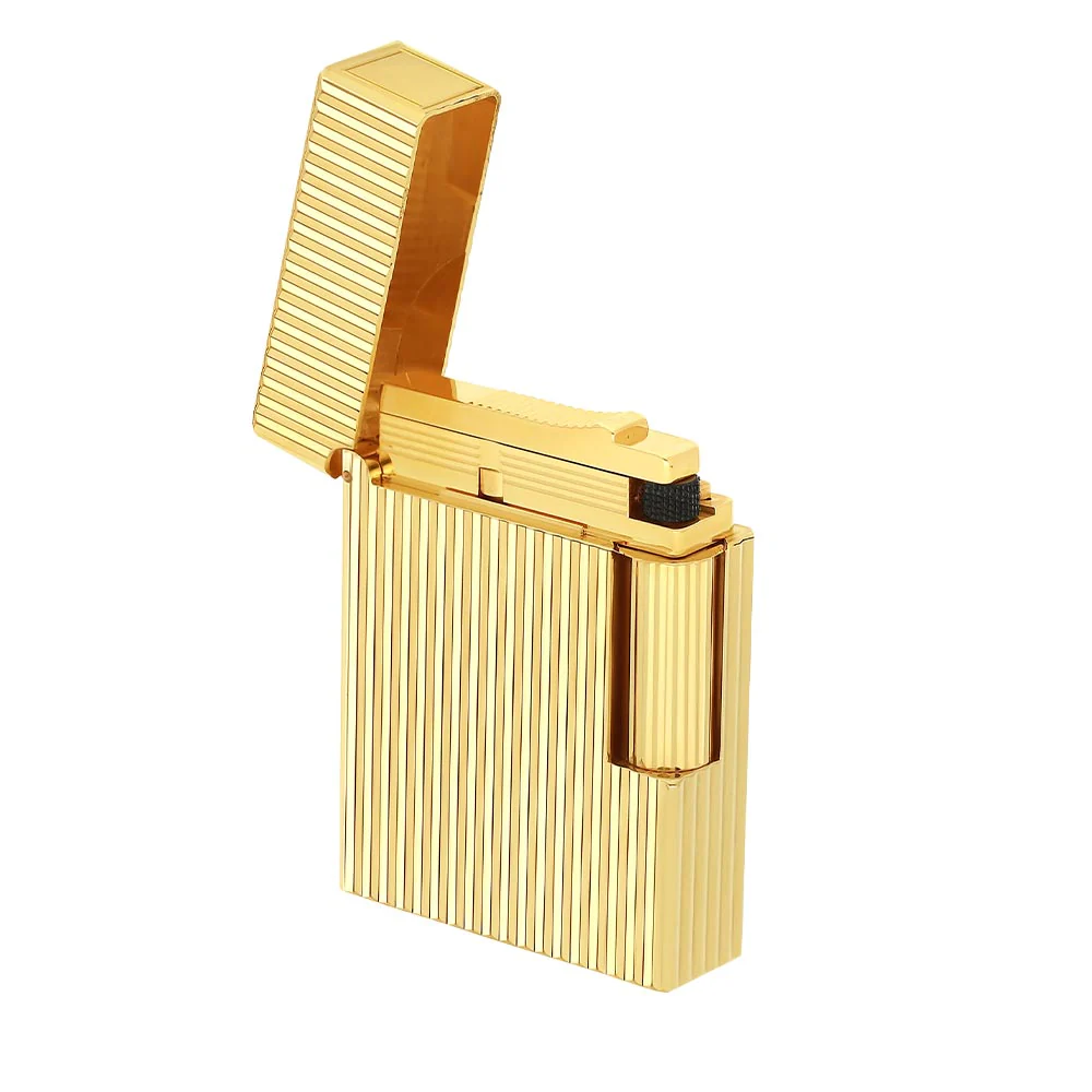 S.T.Dupont Line 1 Vertical Line Lighter Yellow Gold - Image 4