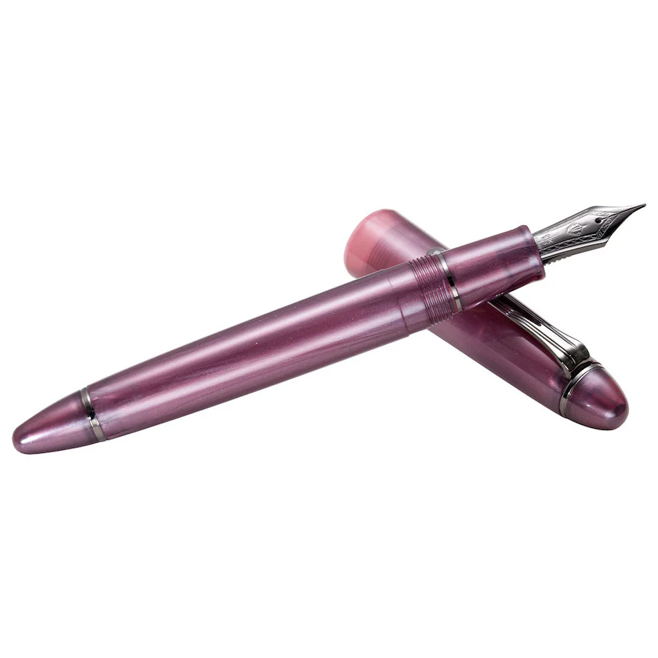 Sailor 1911 Ringless Metallic Fountain Pen Simply Red 21K Nib - Image 3