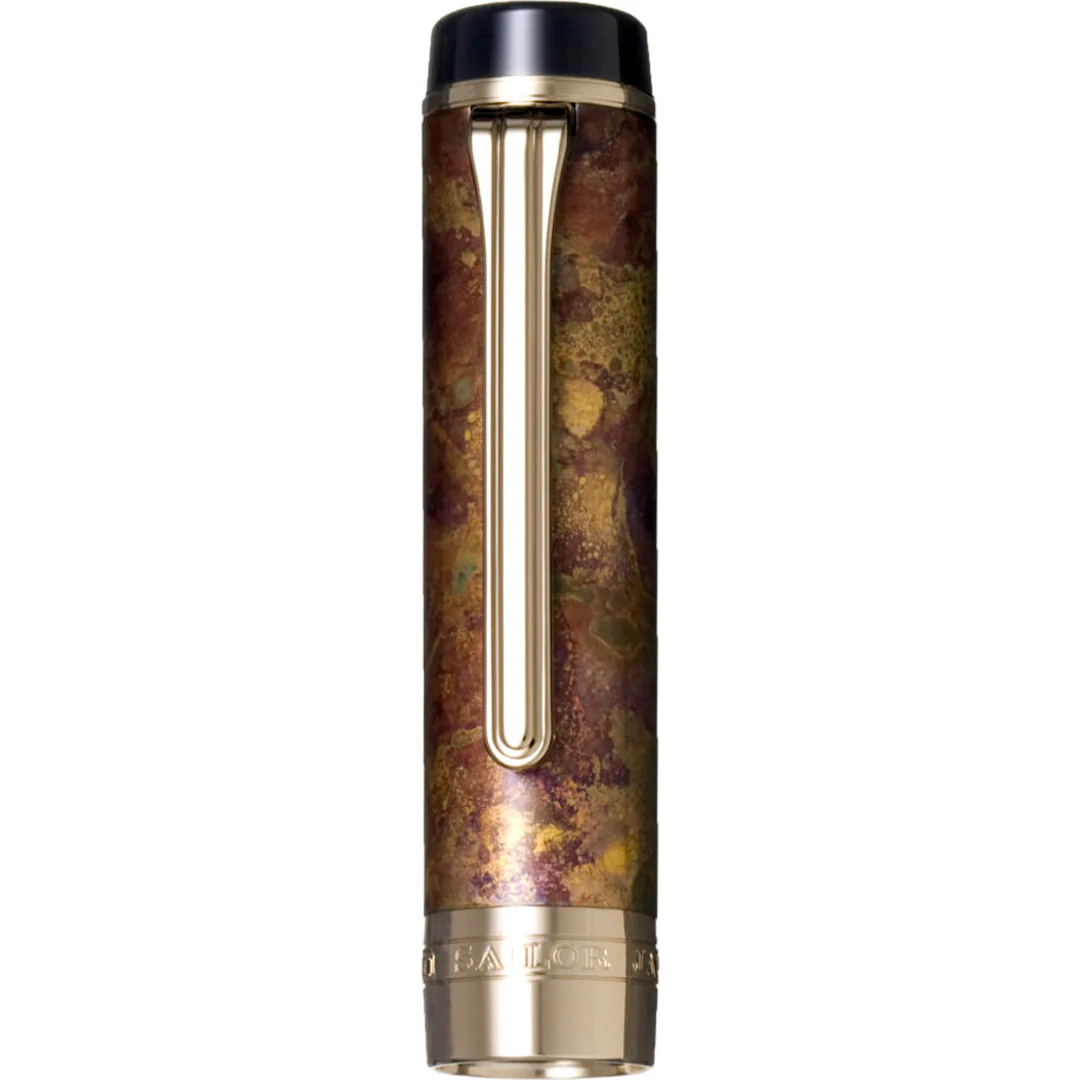 Sailor CYLINT Fountain Pen Gold Patina - Image 4