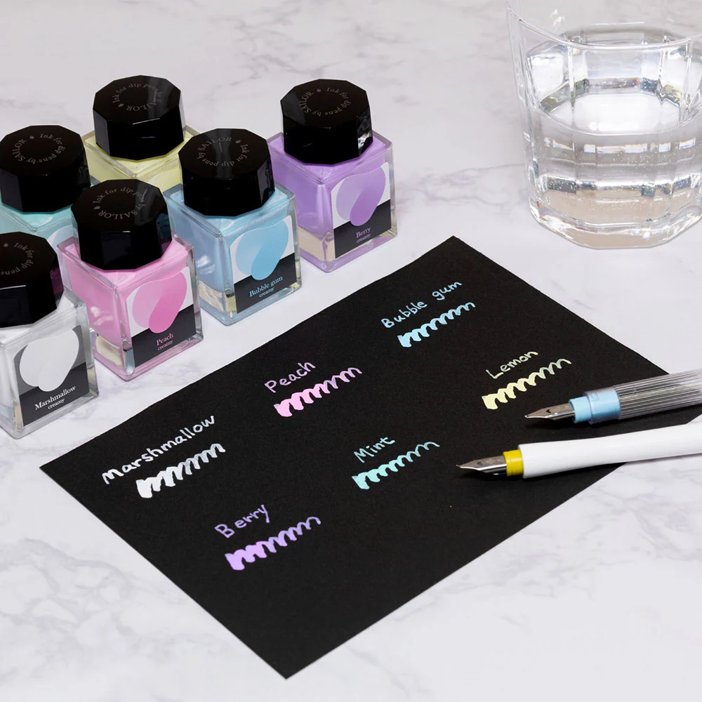 Sailor Dipton Bottled Creamy Pigment Ink for Dip Pens 15ml - Image 2