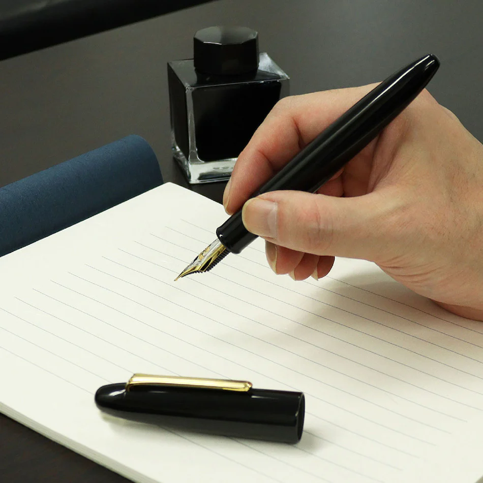 Sailor King Of Pens Fountain Pen Ebonite Naginata-Togi - Image 2