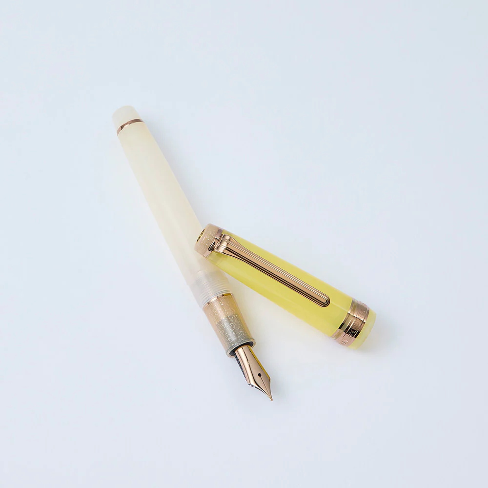 Sailor Professional Gear Slim Dried Flowers II Fountain Pen Marigold - Image 3
