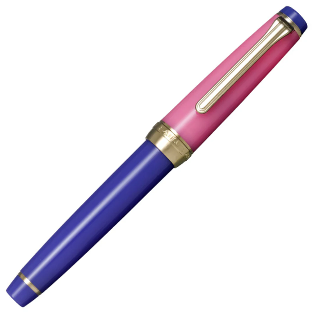 Sailor Professional Gear Slim Fountain Pen Spring Sky 14K Nib - Image 3