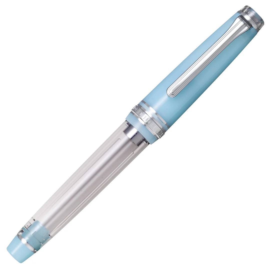 Sailor Professional Gear Slim Manyo II Fountain Pen Moss with 14K Nib & 50ml Manyo Koke Ink - Image 4