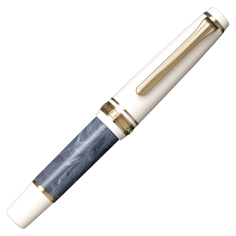 Sailor Professional Gear Slim Mini Rencontre Fountain Pen Gris Fer 14K Nib - Image 3