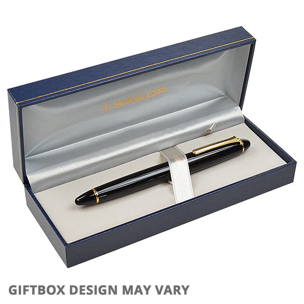 Sailor Professional Gear Slim (Sapporo) Fountain Pen Red with Gold Trim - Image 4